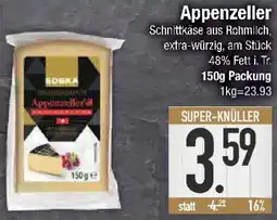 E-Center Edeka Genussmomente Appenzeller Angebot