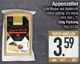 E-Center Edeka Genussmomente Appenzeller Angebot