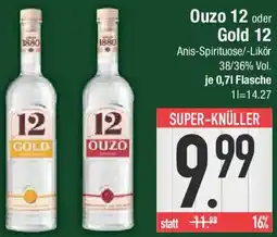E-Center Ouzo 12 oder Gold 12 Angebot