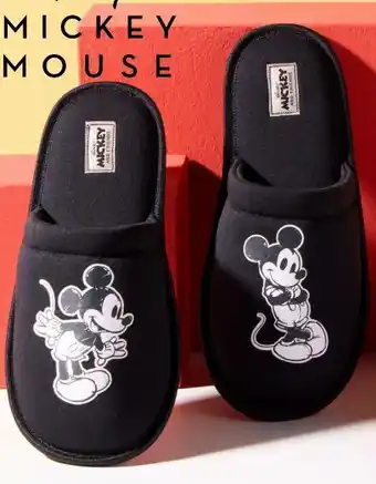 Woolworth Disney Herren Hausschuhe Mickey Mouse Angebot