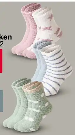 Woolworth Damen-Flauschsocken 2er Pack Angebot