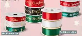 Woolworth Weihnachts Geschenkband Angebot