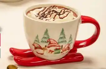 Woolworth Weihnachts Schlitten Tasse Angebot