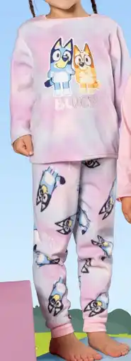 Woolworth Bluey Kinder Fleece Schlafanzug Angebot