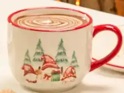 Woolworth Weihnachts Cappuccino Tasse Angebot