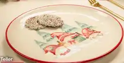 Woolworth Weihnachts-Teller Angebot