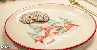 Woolworth Weihnachts-Teller Angebot