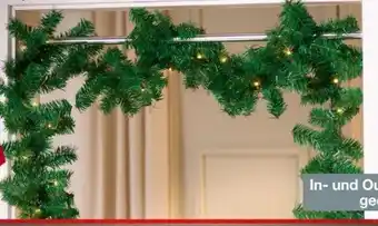 Woolworth LED-Tannengirlande Angebot