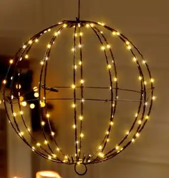 Woolworth LED-Metallball Angebot