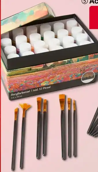 Woolworth Acrylfarben-Set Angebot