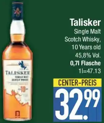 E-Center Talisker Single Malt Scotch Whisky Angebot