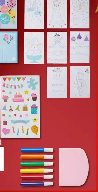 Woolworth Karten Malset Angebot