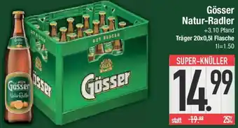 E-Center Gösser Natur-Radler Angebot