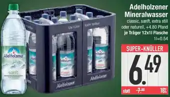 E-Center Adelholzener Mineralwasser Angebot