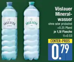 E-Center Vöslauer Mineralwasser Angebot