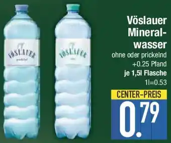 E-Center Vöslauer Mineralwasser Angebot