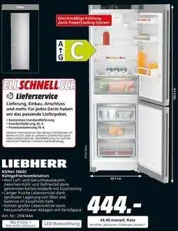 MediaMarkt LIEBHERR KGNet 1860C Kühlgefrierkombination Angebot