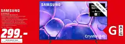 MediaMarkt SAMSUNG GU50U8079F Crystal UHD 4K Smart TV Angebot
