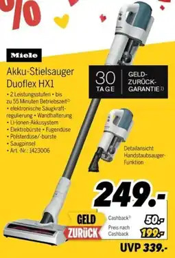 MEDIMAX Miele Akku-Stielsauger Duoflex HX1 Angebot