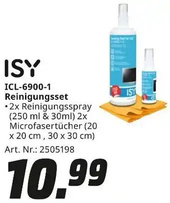 MediaMarkt ISY ICL-6900-1 Reinigungsset Angebot