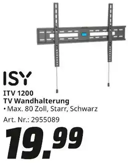 MediaMarkt ISY ITV 1200 TV Wandhalterung Angebot