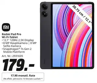 MediaMarkt Redmi Pad Pro Wi-Fi-Tablet Angebot