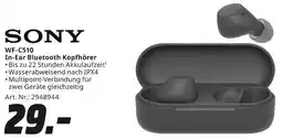 MediaMarkt SONY WF-C510 In-Ear Bluetooth Kopfhörer Angebot