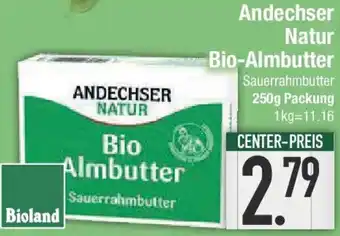E-Center Andechser Natur Bio-Almbutter Angebot
