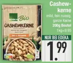 E-Center Edeka Bio Cashewkerne Angebot