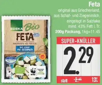 E-Center EDEKA Bio Feta Angebot