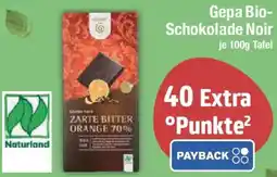 E-Center Gepa Bio Schokolade Noir Angebot