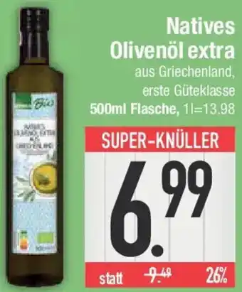 E-Center Edeka Bio Natives Olivenöl extra Angebot