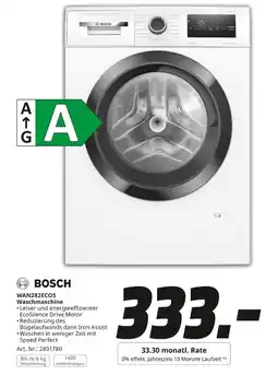 MediaMarkt Bosch wan282ec05 waschmaschine Angebot