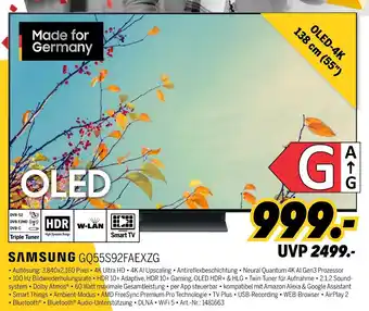 MEDIMAX Samsung oled gq55s92faexzg Angebot