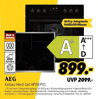 MEDIMAX Aeg einbau-herd-set hpi5epv1 Angebot