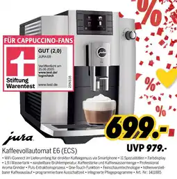 MEDIMAX Jura kaffeevollautomat e6 (ecs) Angebot