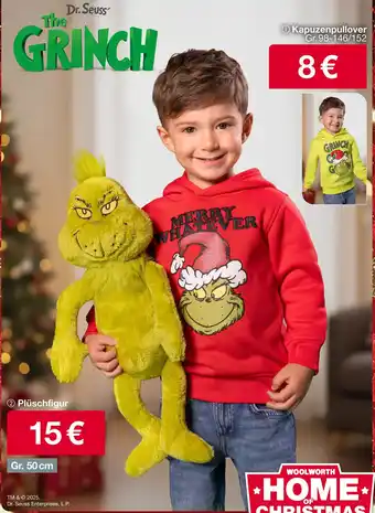 Woolworth Dr. seuss kapuzepullover Angebot