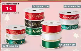 Woolworth Geschenkband Angebot