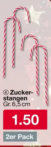 Woolworth Zuckerstangen Angebot