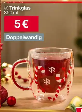 Woolworth Trinkglas Angebot