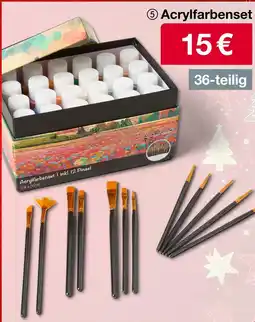 Woolworth Acrylfarbenset Angebot