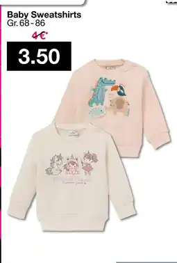 Woolworth Baby sweatshirts Angebot