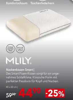 Matratzen Concord Mlily nackenkissen smart Angebot