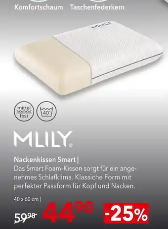 Matratzen Concord Mlily nackenkissen smart Angebot