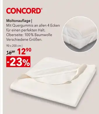 Matratzen Concord Concord moltonauflage Angebot