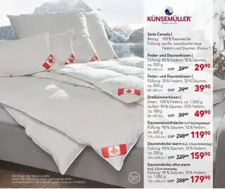 Matratzen Concord Künsemüller serie canada Angebot