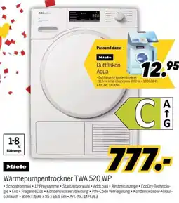 MEDIMAX Miele Wärmepumpentrockner TWA 520 WP Angebot