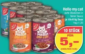 E-Center Gut & Günstig Hello my cat Angebot