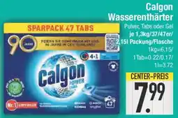E-Center Calgon Wasserenthärter Angebot