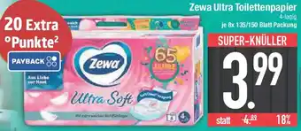 E-Center Zewa Ultra Toilettenpapier Angebot